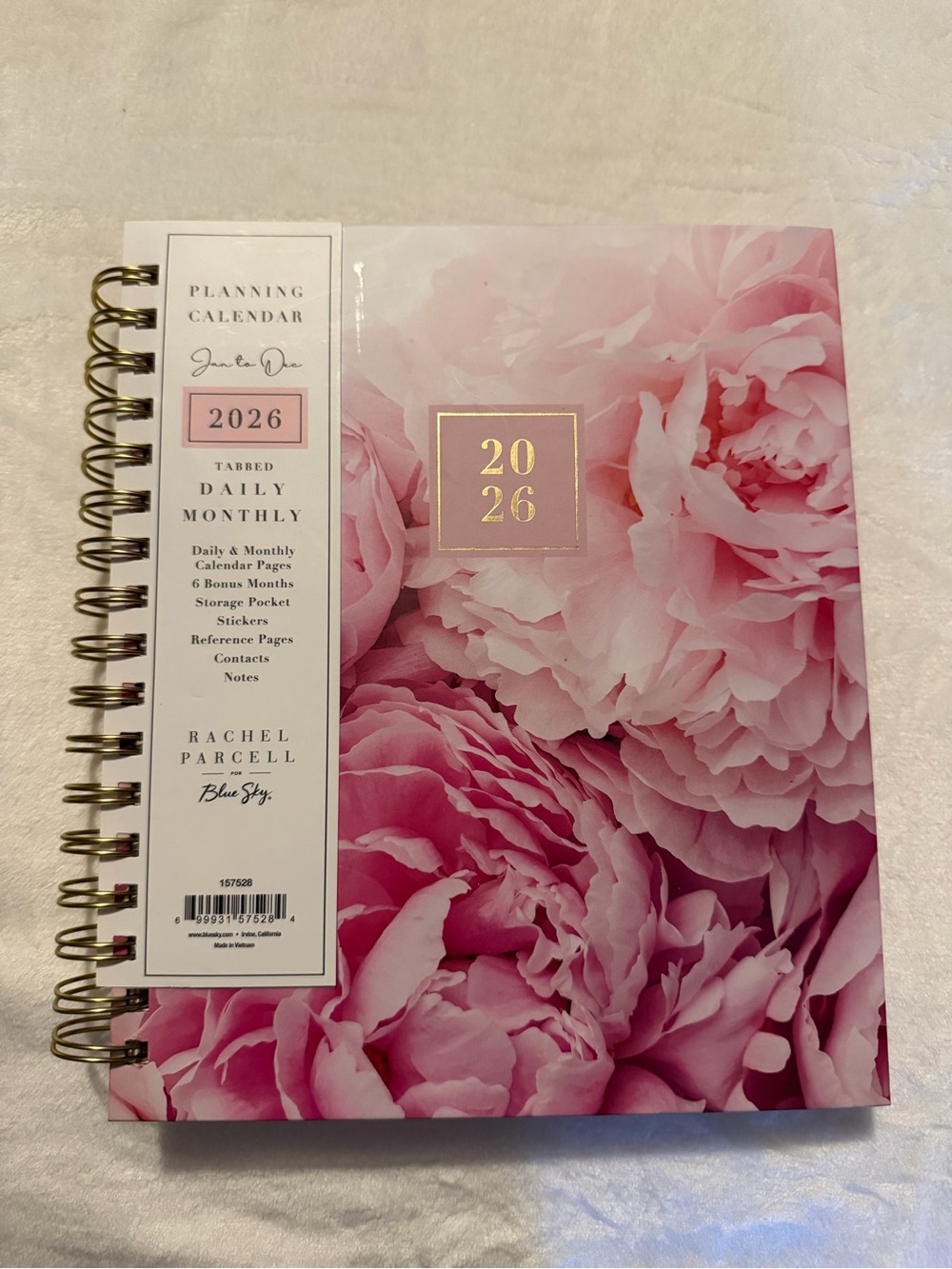 Blue Sky Rachel Parcell 2026 Daily and Monthly Planner Calendar